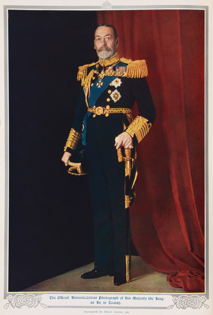 Le roi George V en 1935 - English Photographer