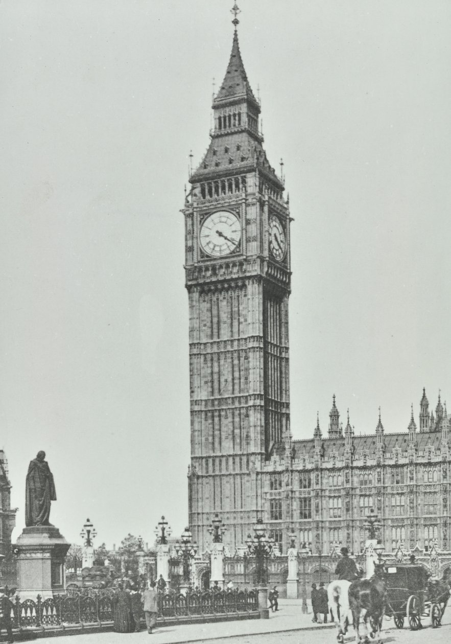 Parliament Square, Westminster LB : Big Ben, 1896 - English Photographer