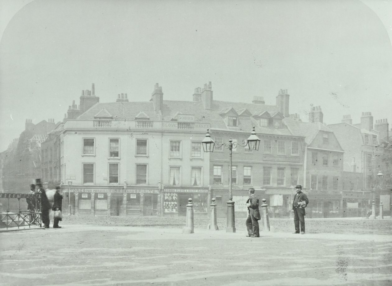 Princes Street, Westminster : depuis le sanctuaire, 1885 - English Photographer