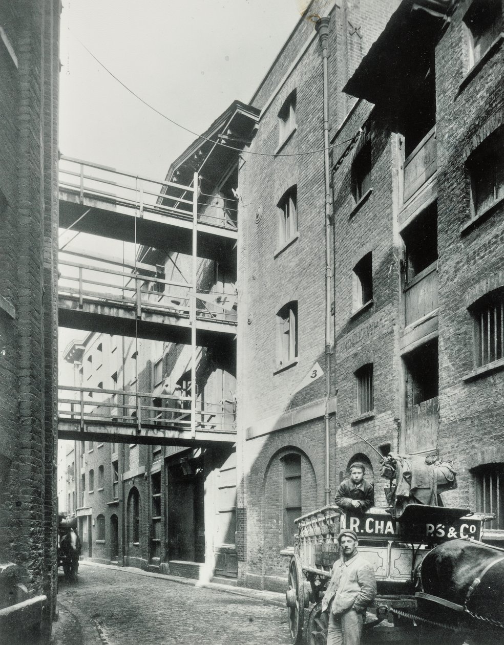 Shad Thames, Londres, 1890 - English Photographer