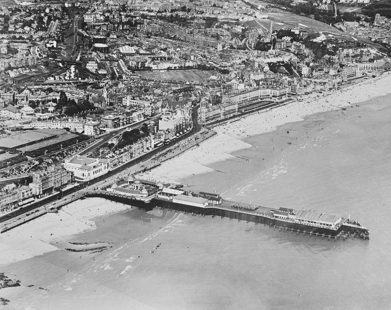 La jetée, Hastings, vers 1925 - English Photographer