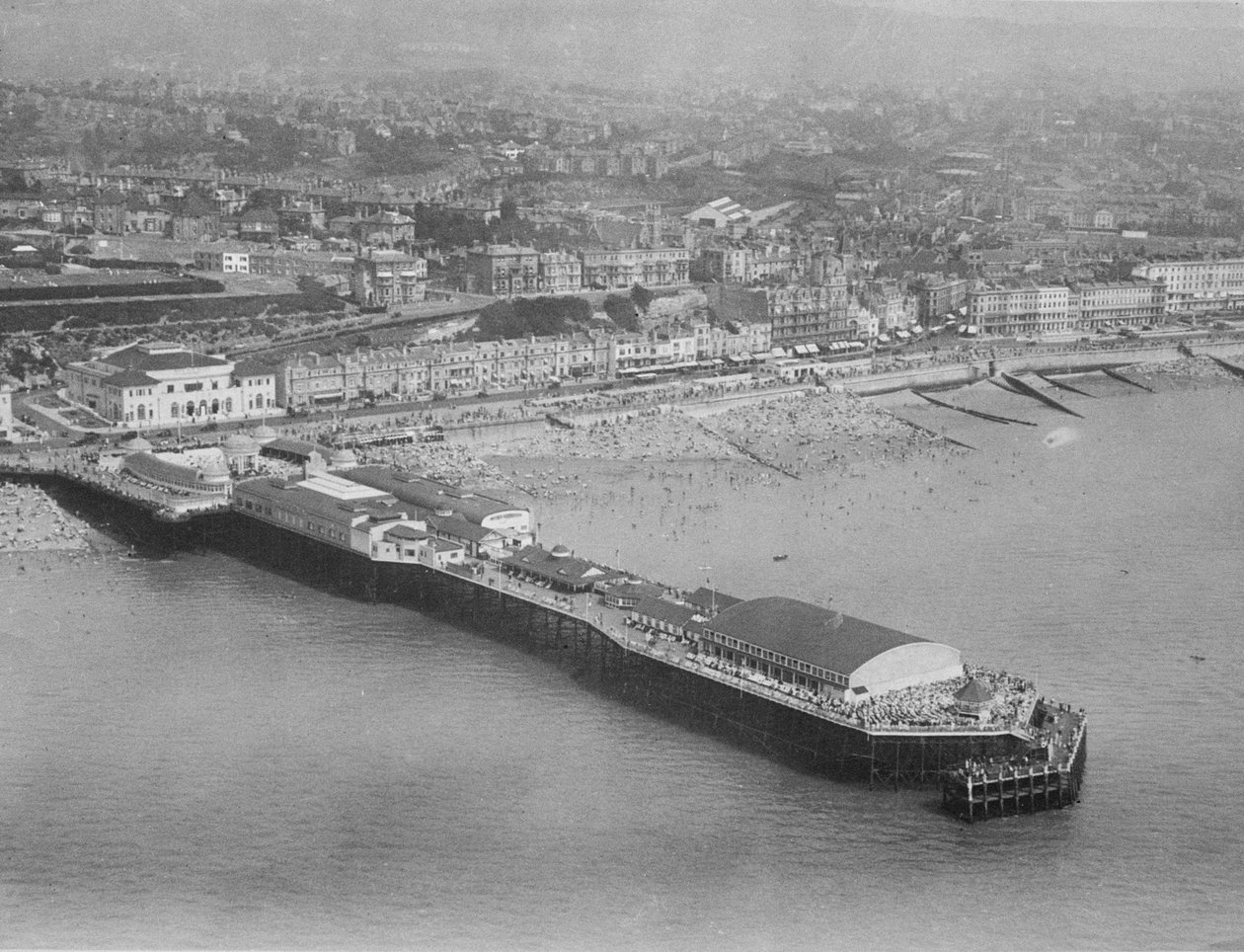 La jetée, Hastings, vers 1930 - English Photographer