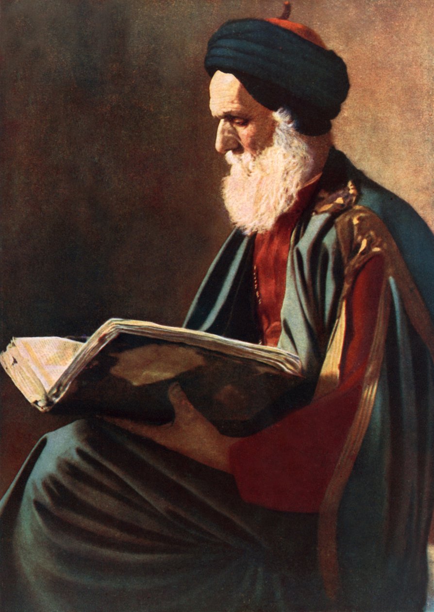 Rabbin tunisien (photo couleur) - English Photographer