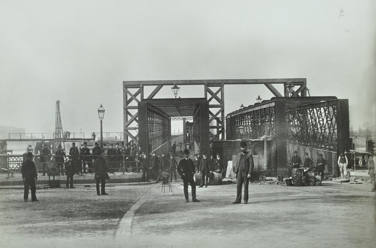 Vue du ferry de Woolwich, 1889 - English Photographer