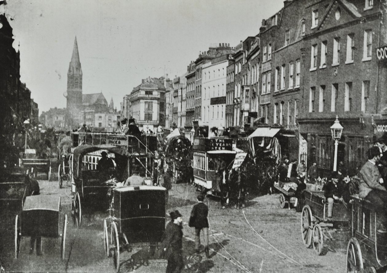 Whitechapel High Street, vue vers l