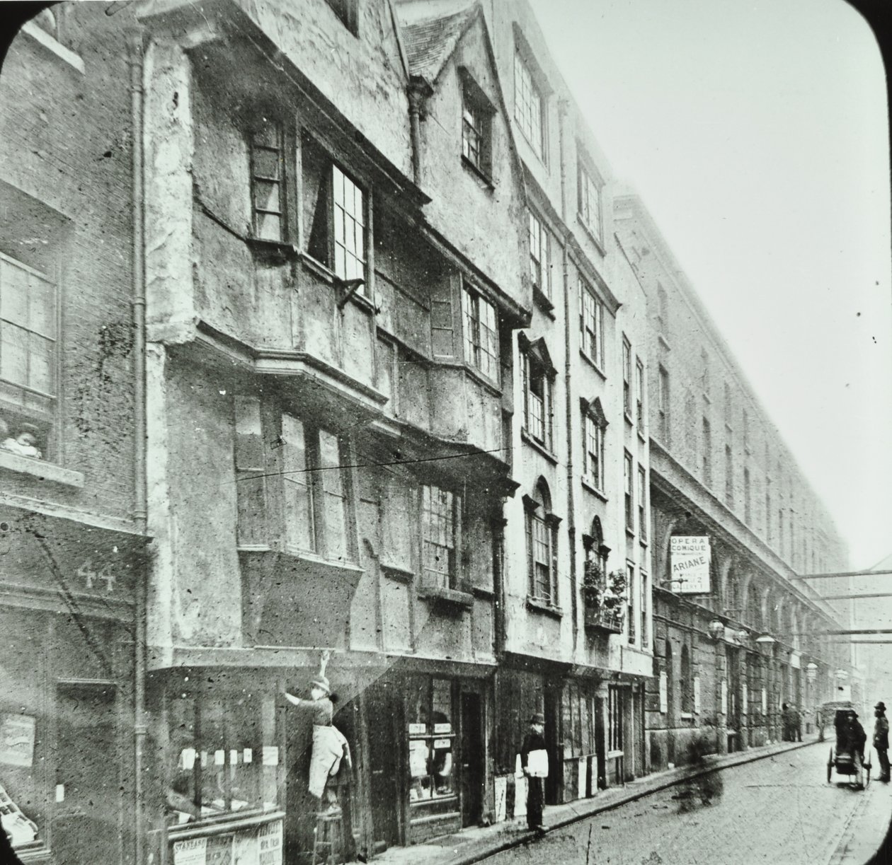 Wych Street, Westminster : vue vers l