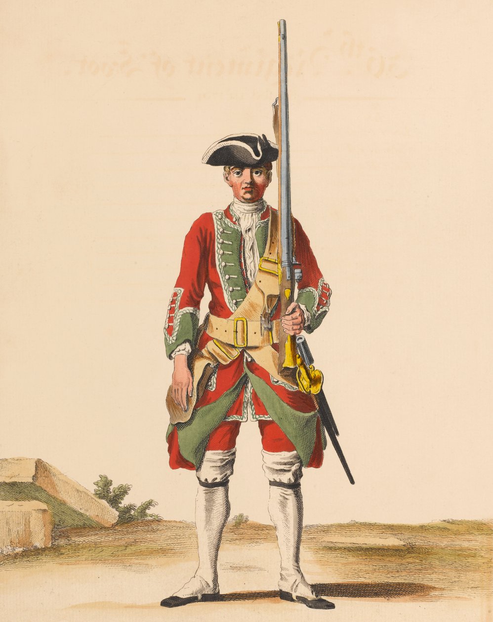 36e Régiment de Foot - English School