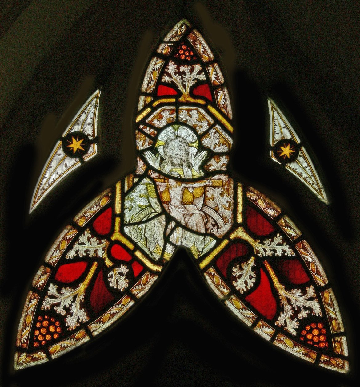 Une fenêtre nord représentant la Trinité - English School