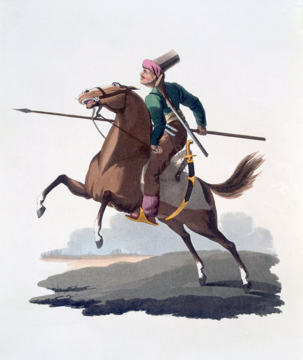 Cavalier, 1818 - English School