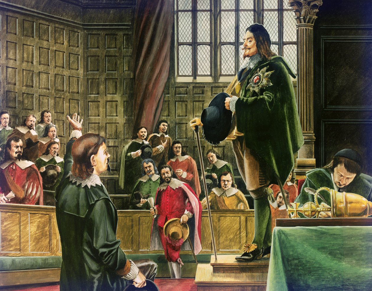 Charles Ier à la Chambre des communes - English School