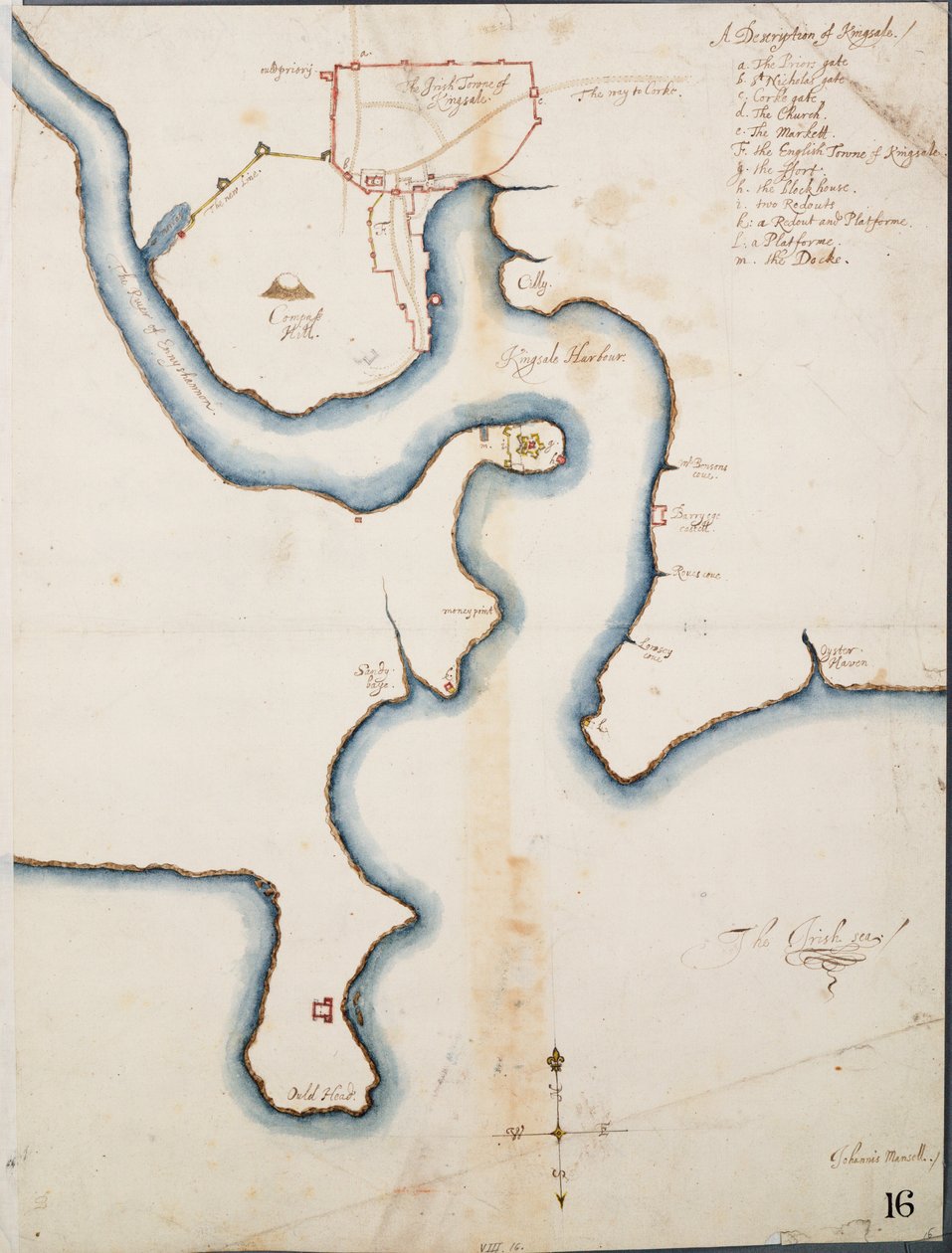 Carte de Kinsale - English School