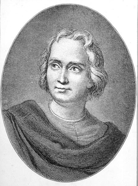 Christophe Colomb (1451-1506) (gravure) - English School