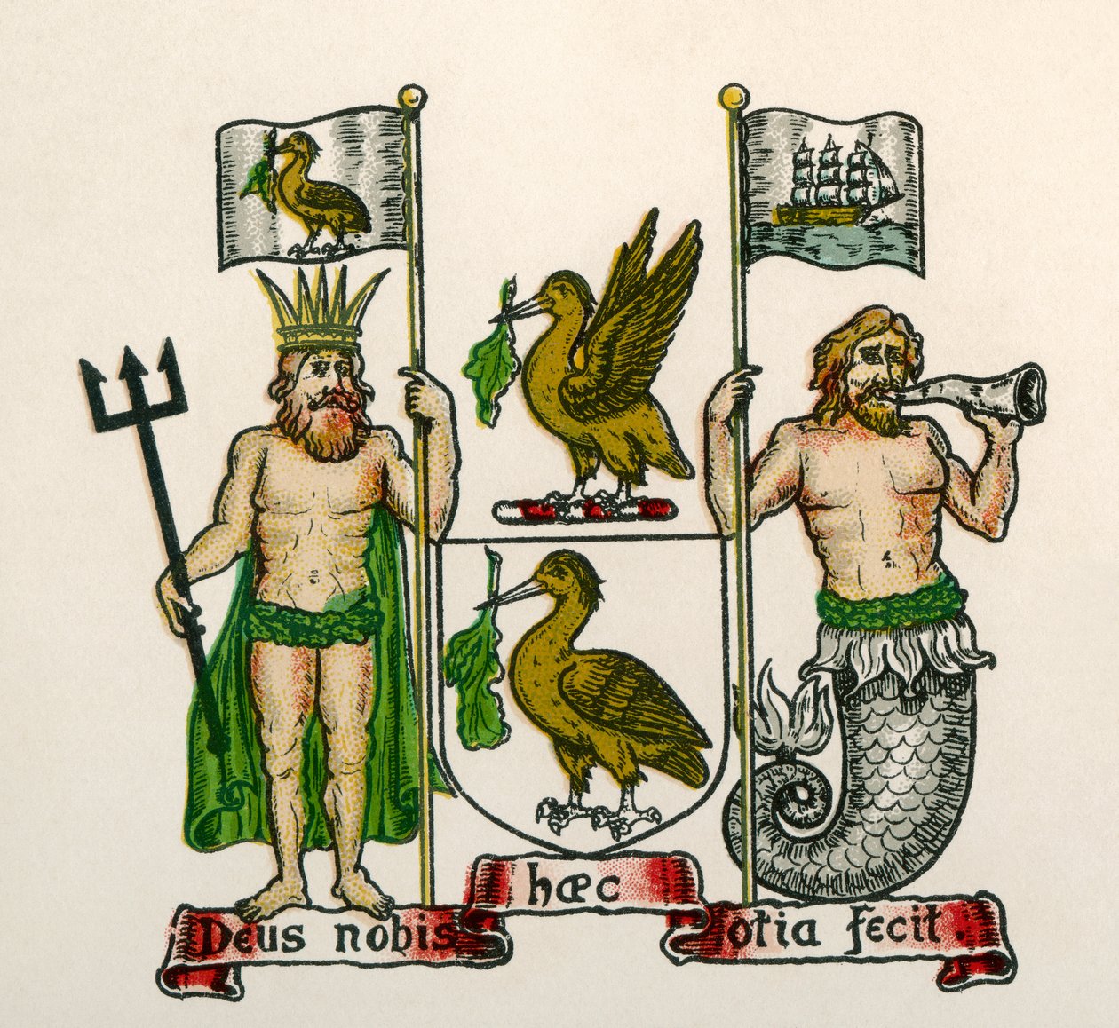Blason de Liverpool, Angleterre - English School