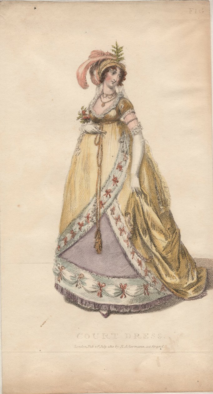 Robe de cour - English School