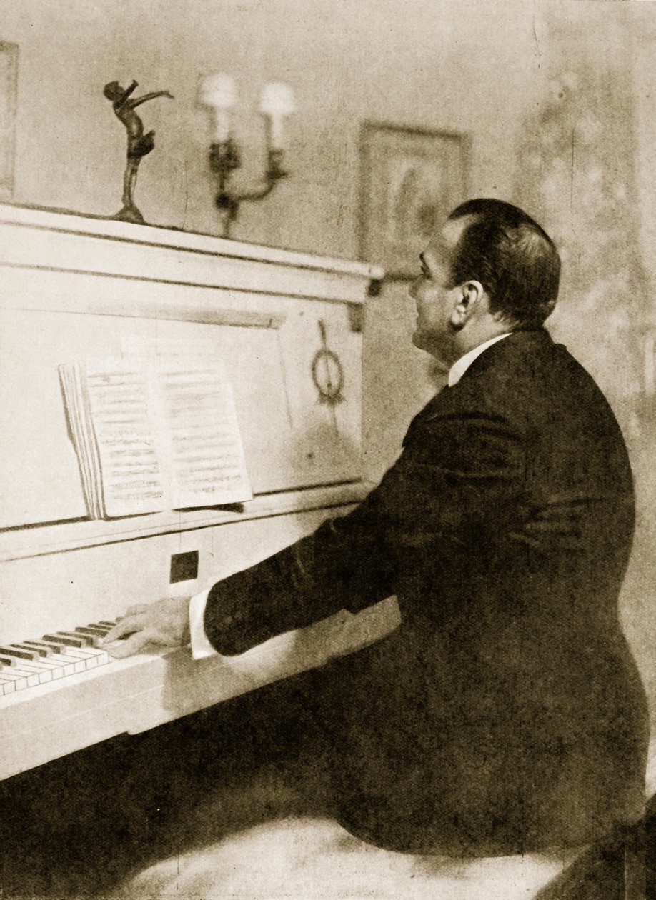 Enrico Caruso au piano - English School