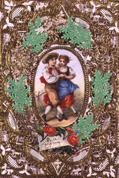 Foi et amour, carte de la Saint-Valentin - English School