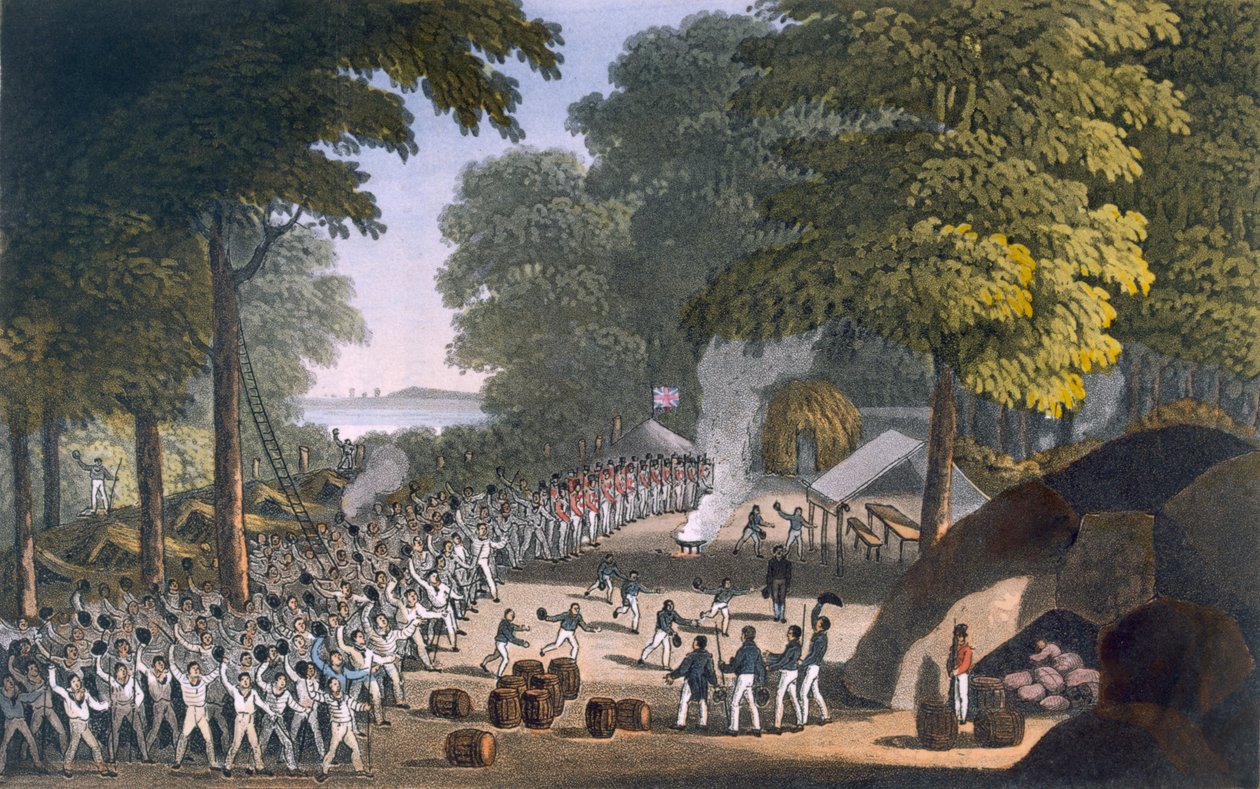Fort Maxwell, 1820 - English School