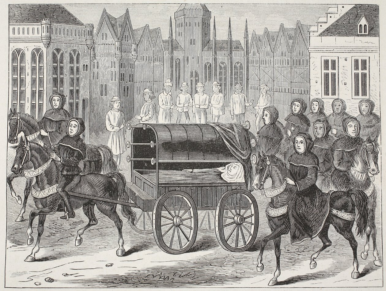 Funérailles de Richard II - English School