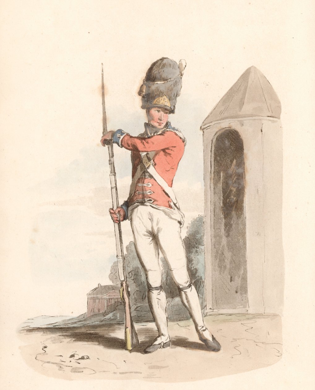 Grenadier du 1er régiment de gardes - English School