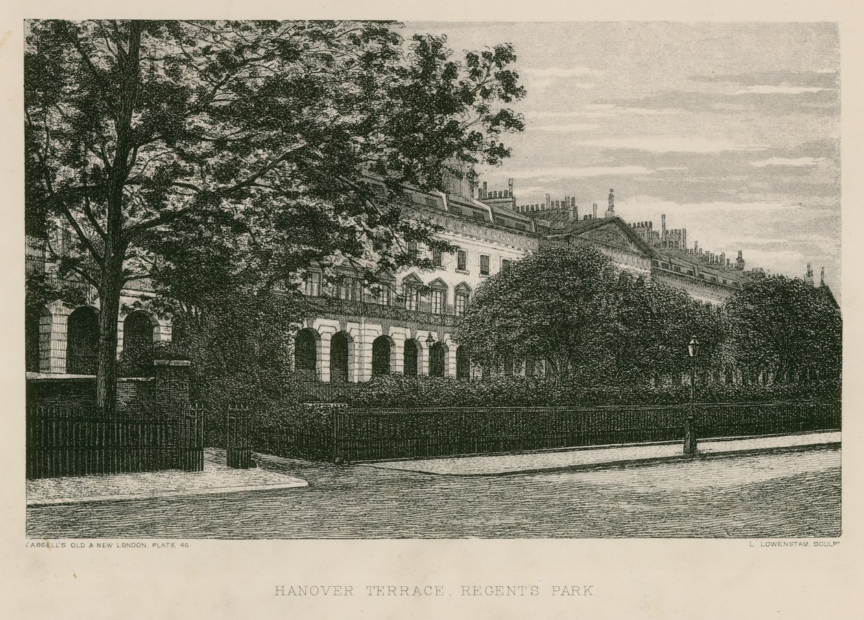 Hanover Terrace, Regents Park, Londres - English School