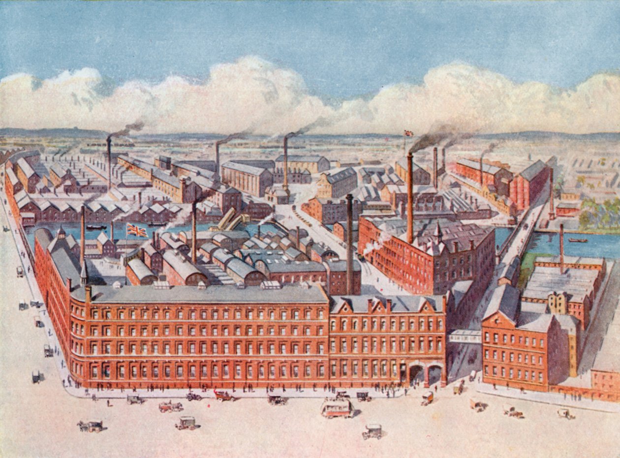 Huntley & Palmers Biscuit Manufactory, Reading, Angleterre - English School