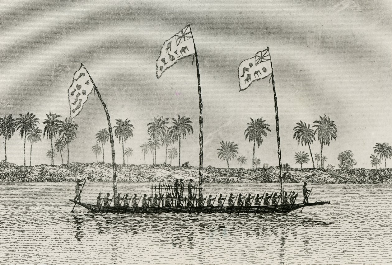 Canoë de guerre Iboe - English School