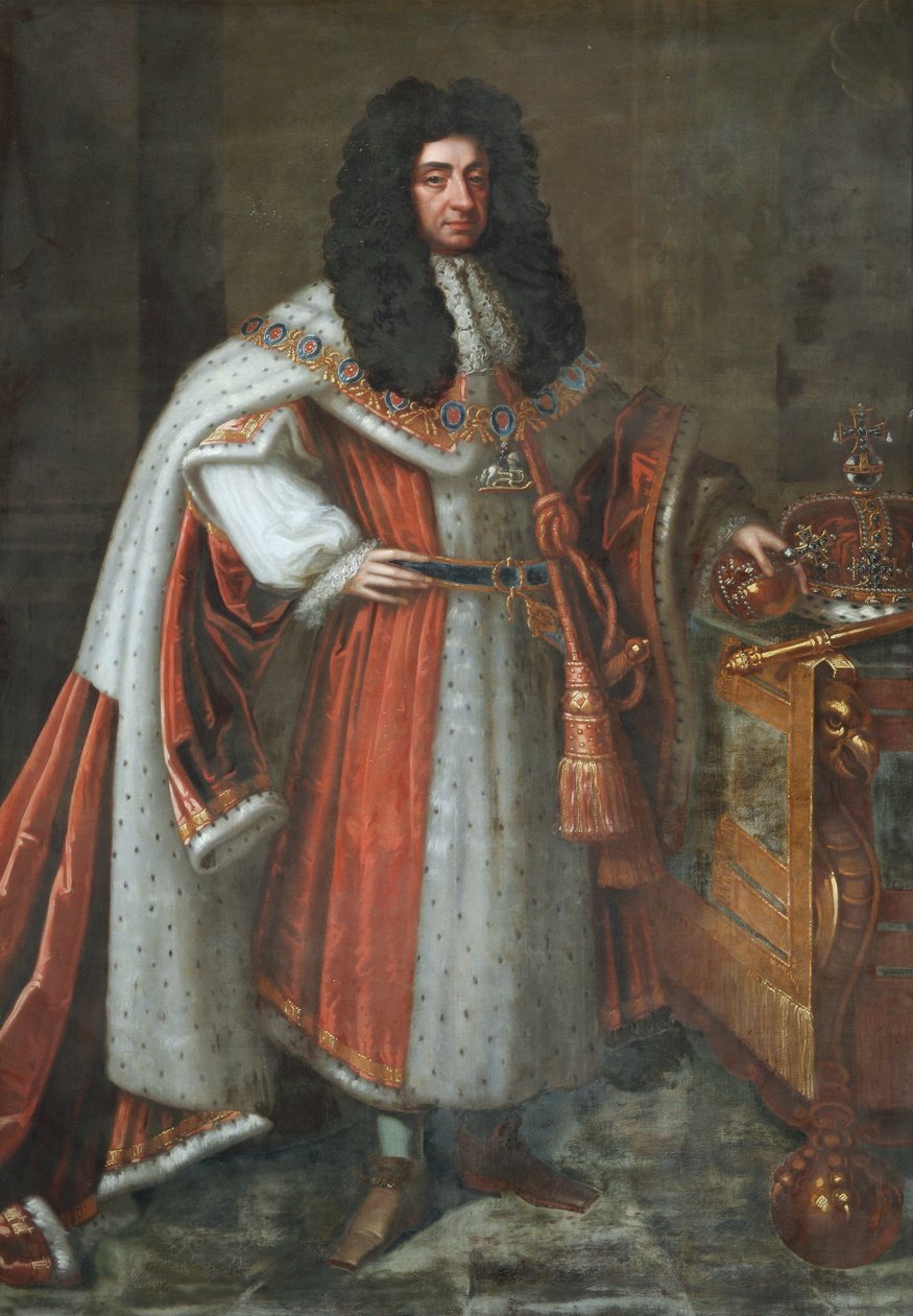 Roi Charles II - English School