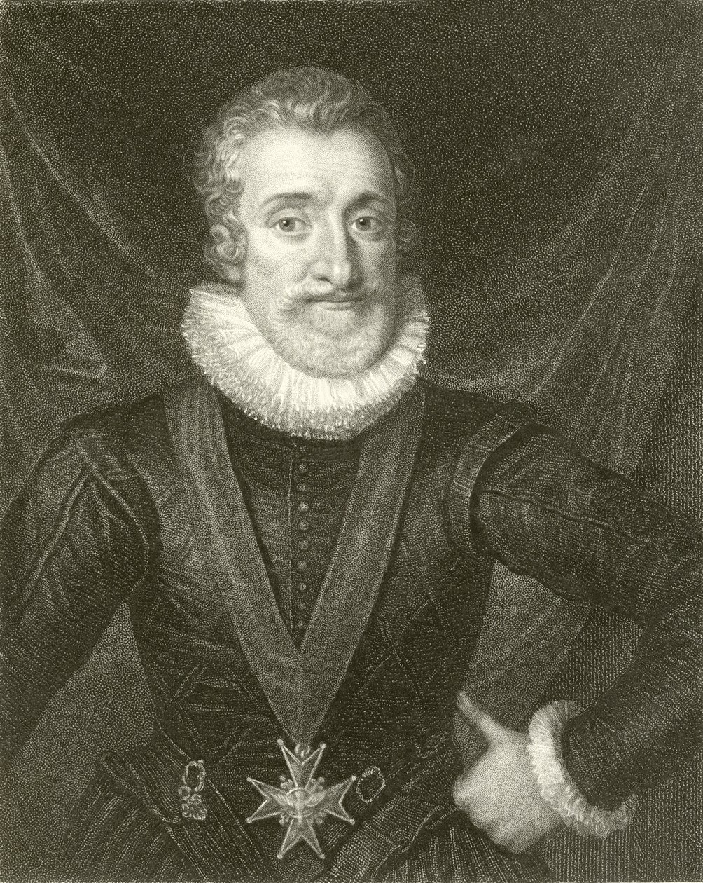 Roi Henri IV de France - English School