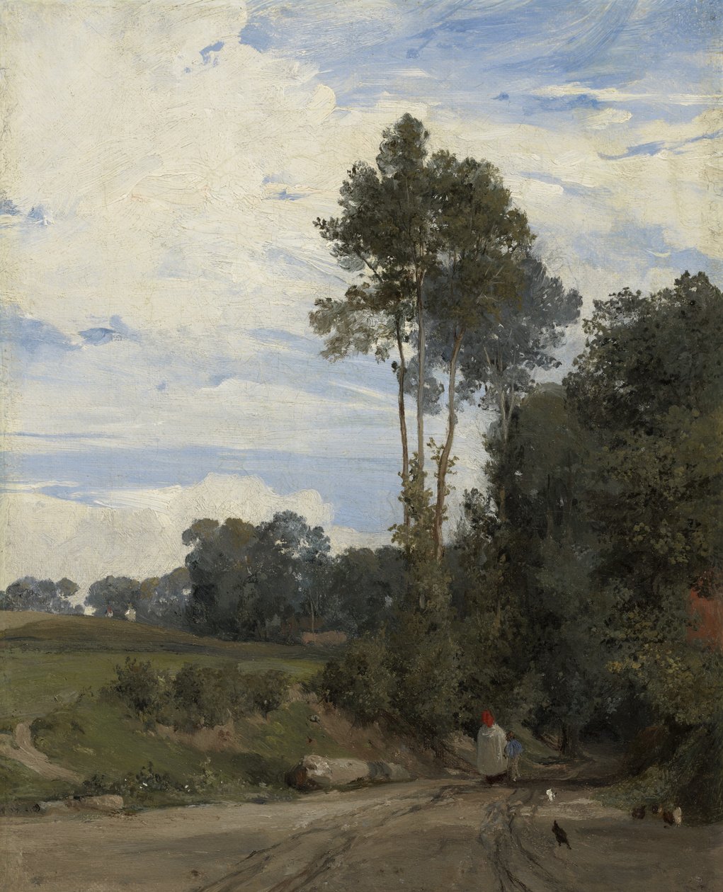 Chemin vers le village - English School
