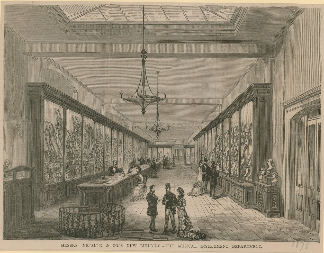 Le nouveau bâtiment de Messrs Metzler & Co - English School