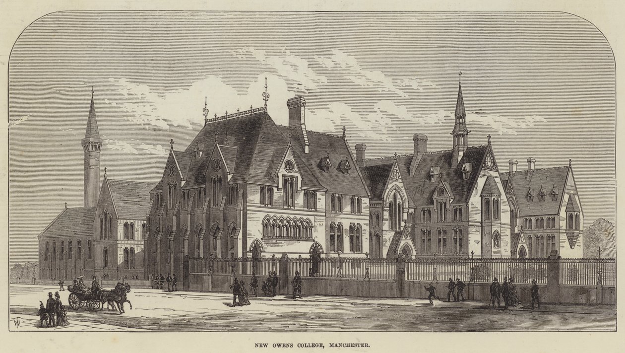 Nouveau Owens College, Manchester - English School