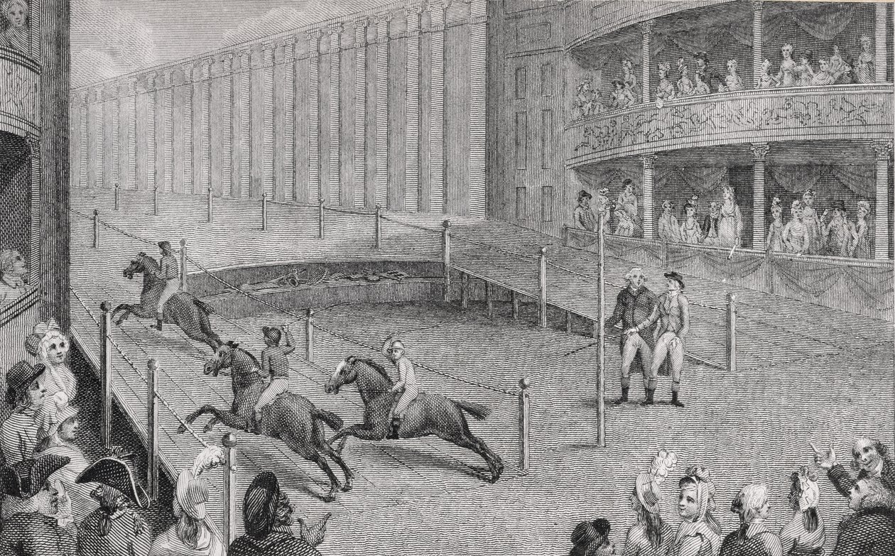 Course de poneys à l