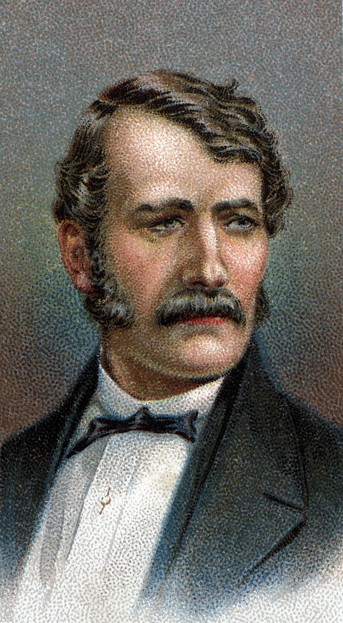 Portrait de David Livingstone - English School