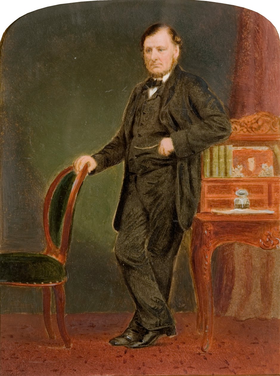 Portrait de John Abbot Esq. - English School