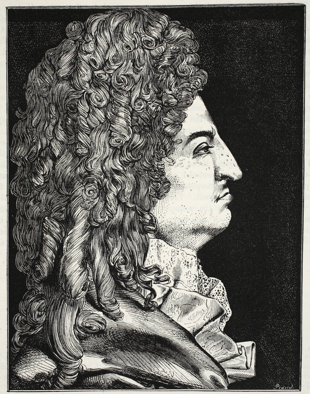 Portrait de Louis XIV - English School