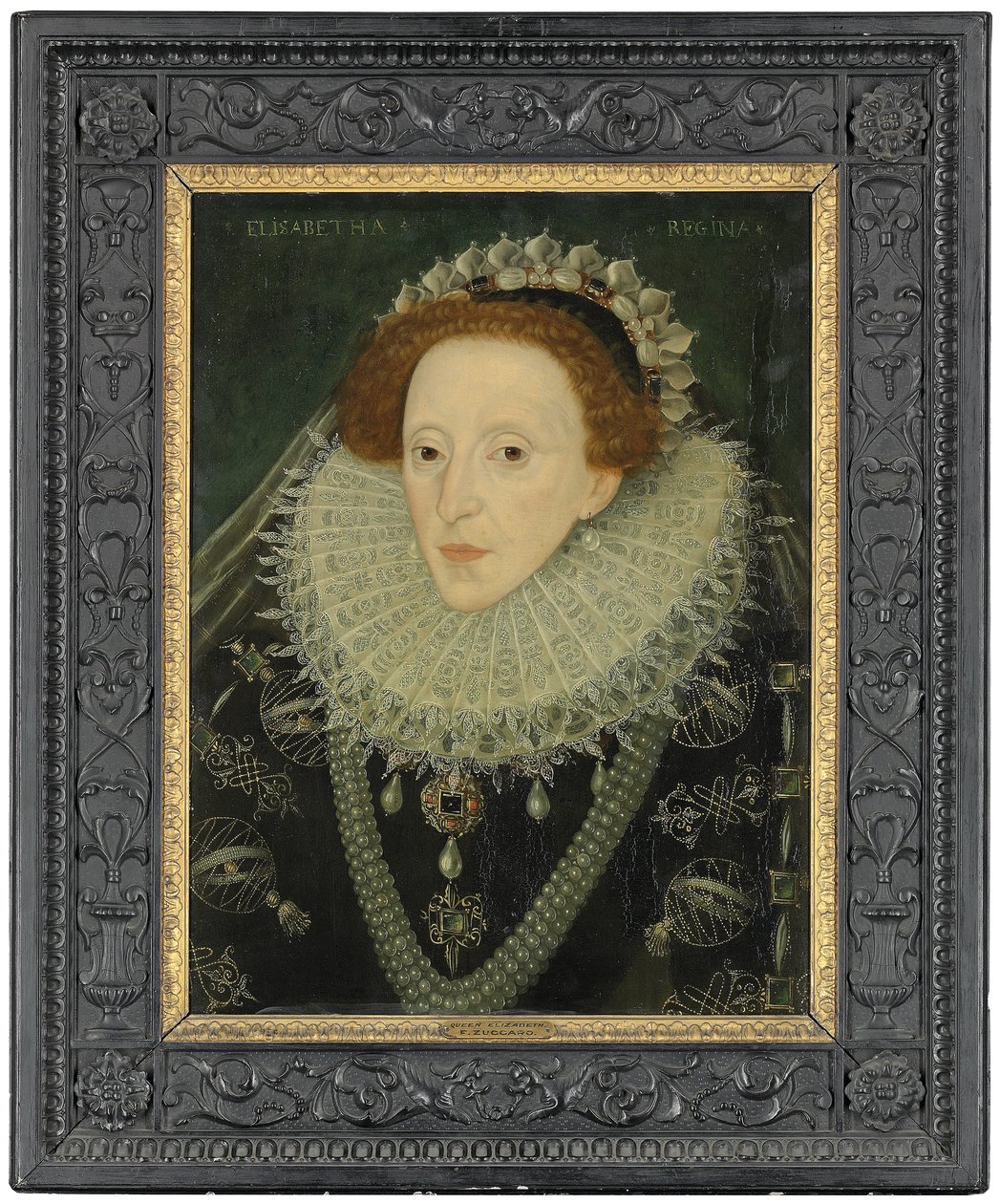 Portrait de la reine Élisabeth I - English School