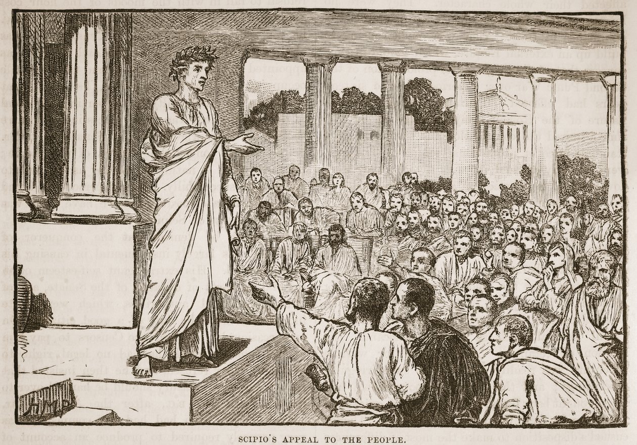 Appel de Scipion au peuple - English School