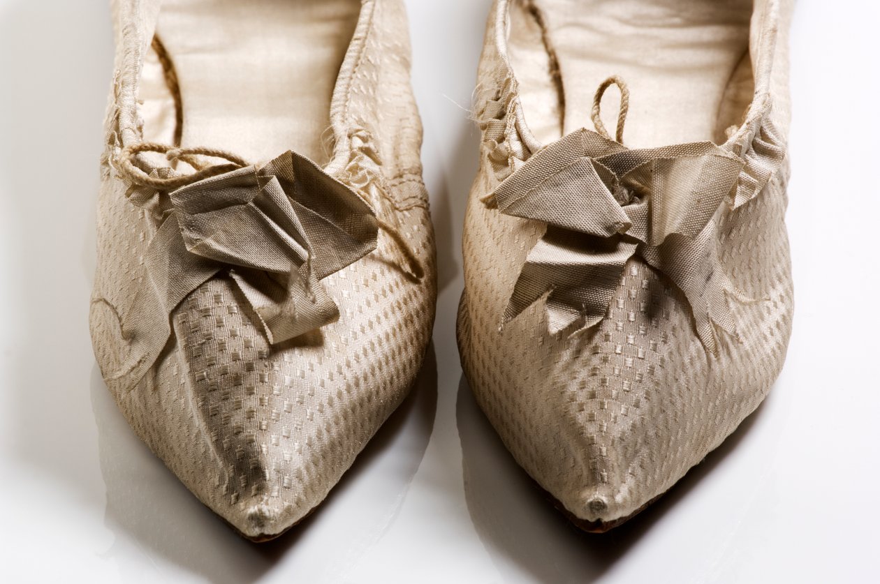 Chaussures, années 1790 - English School