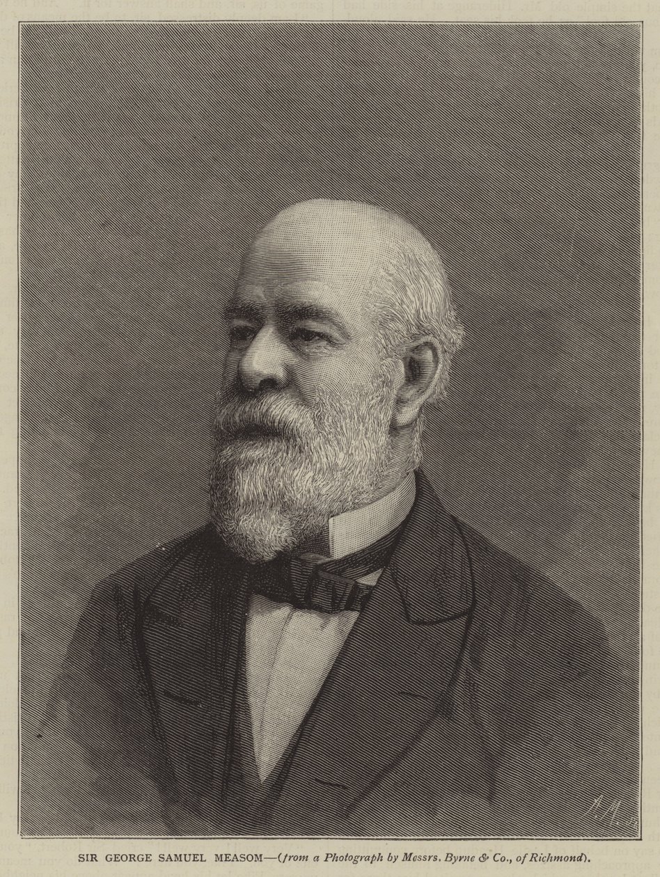Sir George Samuel Measom (gravure) - English School