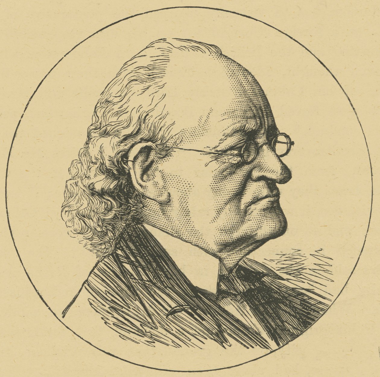 Sir John Bowring (gravure) - English School