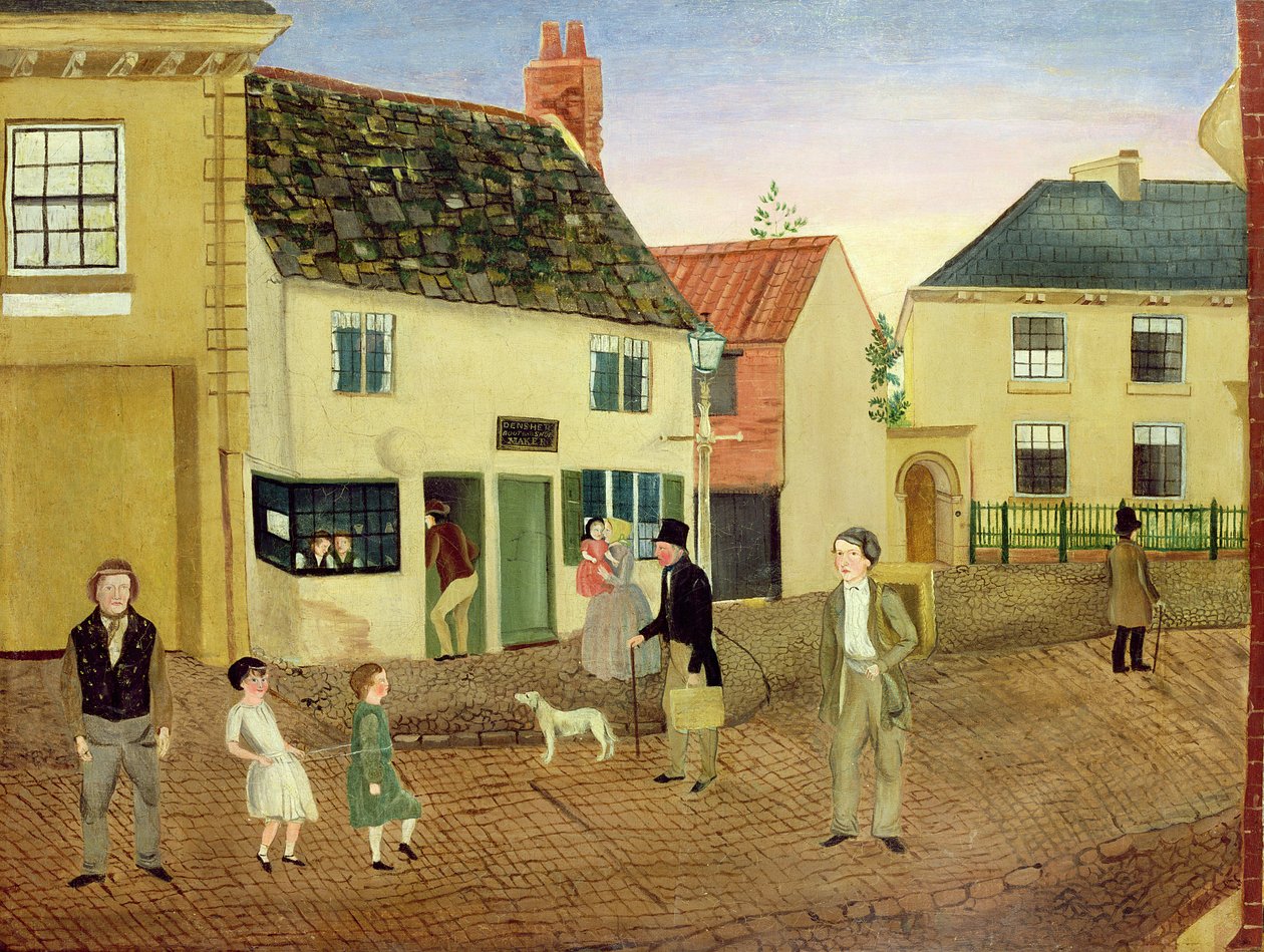 Scène de rue - English School