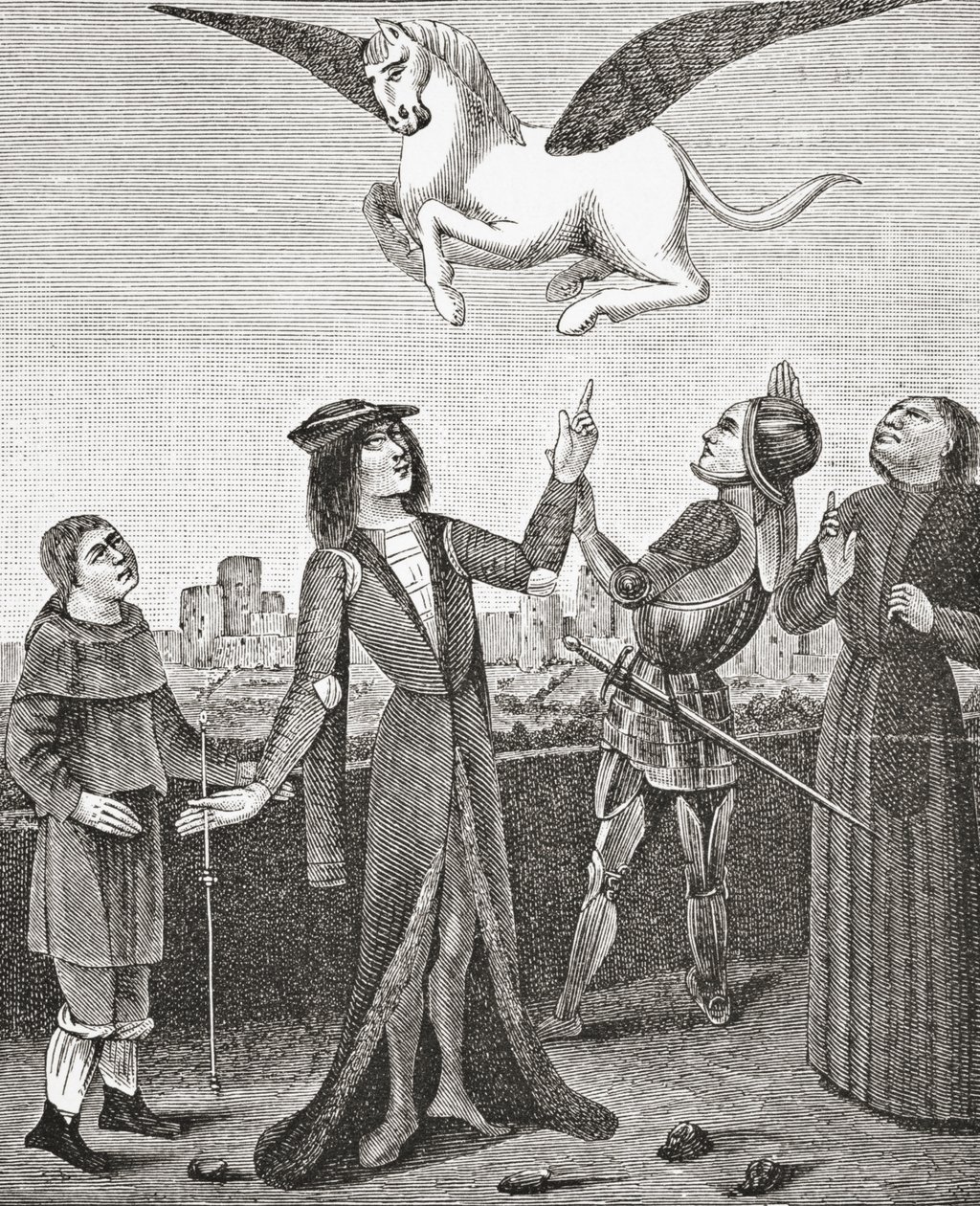 Le Cheval Pégase, 1878 - English School