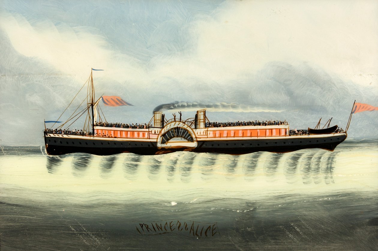 La "Princesse Alice", après 1878 - English School