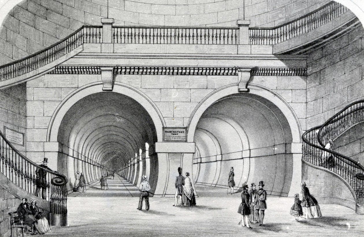 Le tunnel de la Tamise - English School