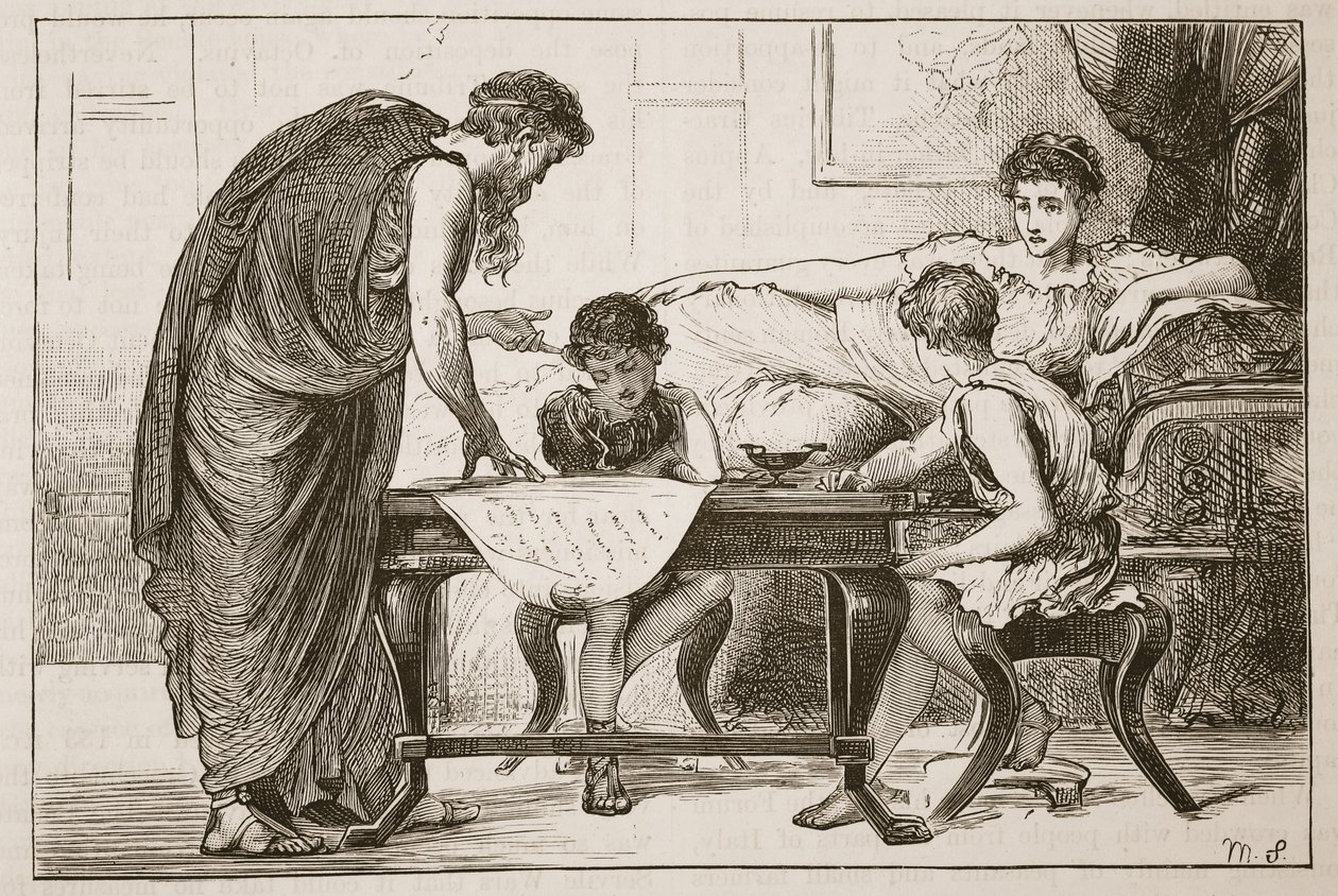La mère des Gracques - English School