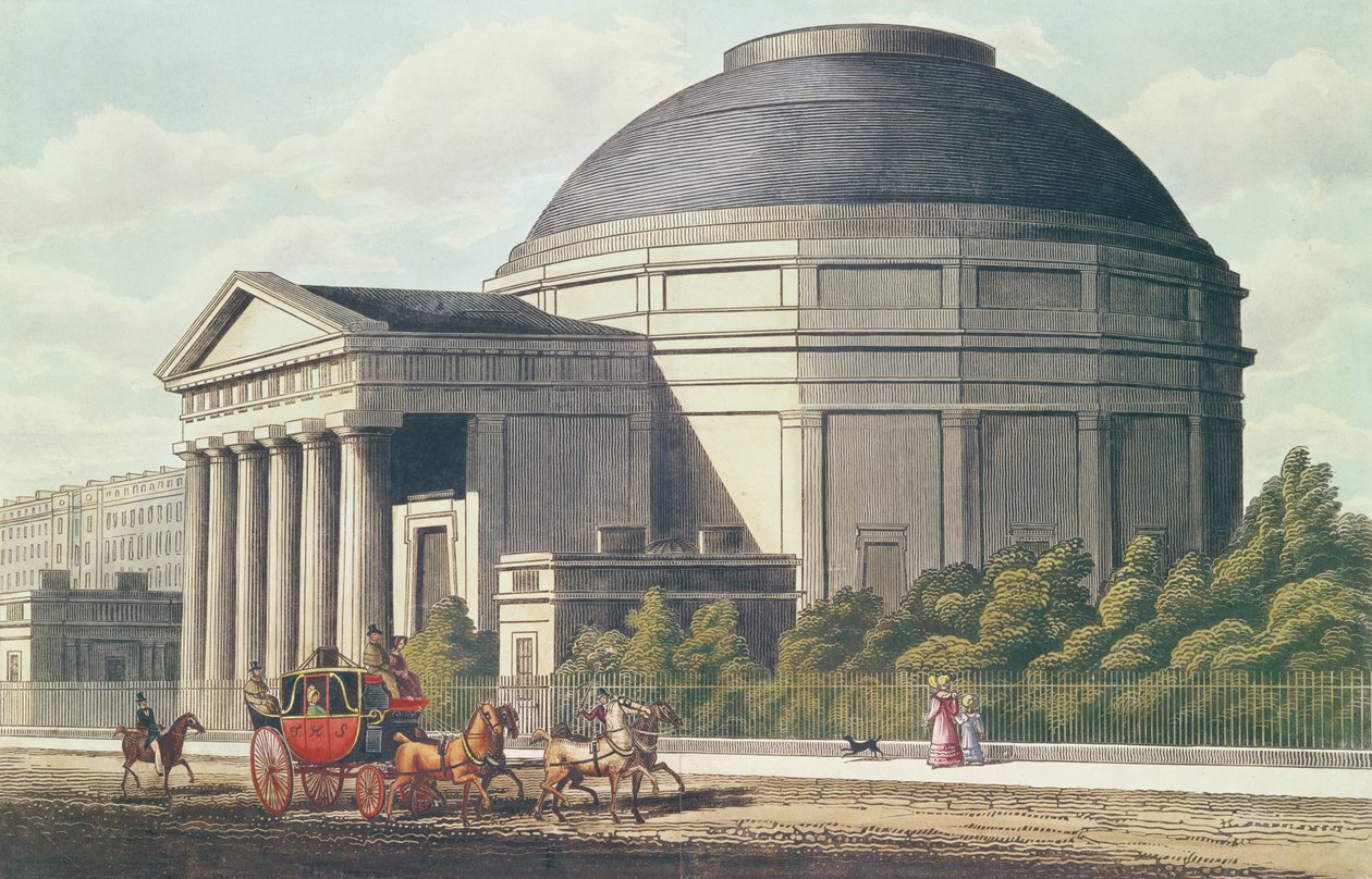 Vue du Colisée, Regents Park - English School