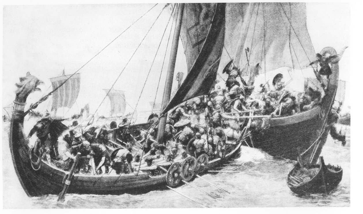 Navires vikings - English School