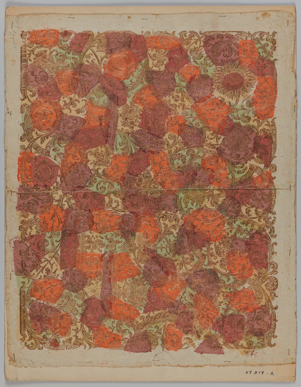 Conception de papier peint ou panneau de tissu - English School
