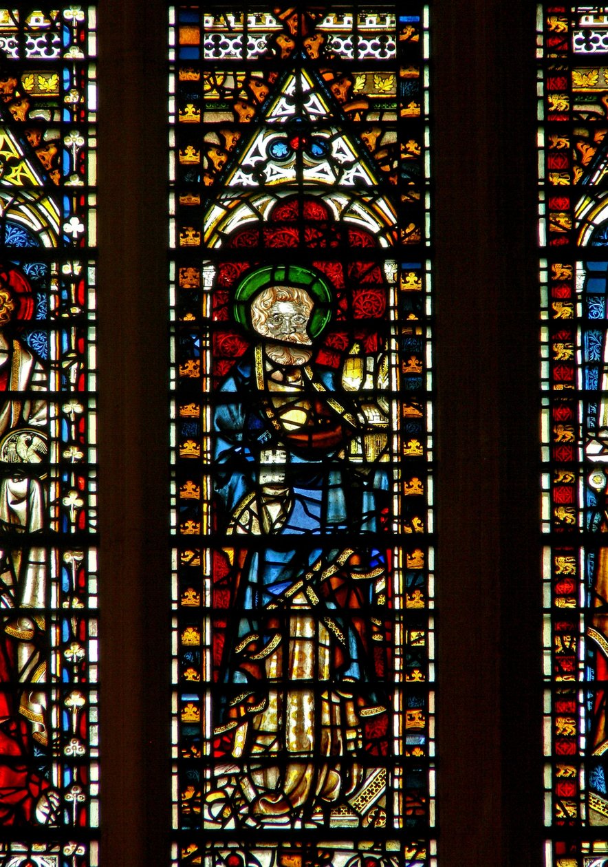 Fenêtre représentant Saint Pierre - English School