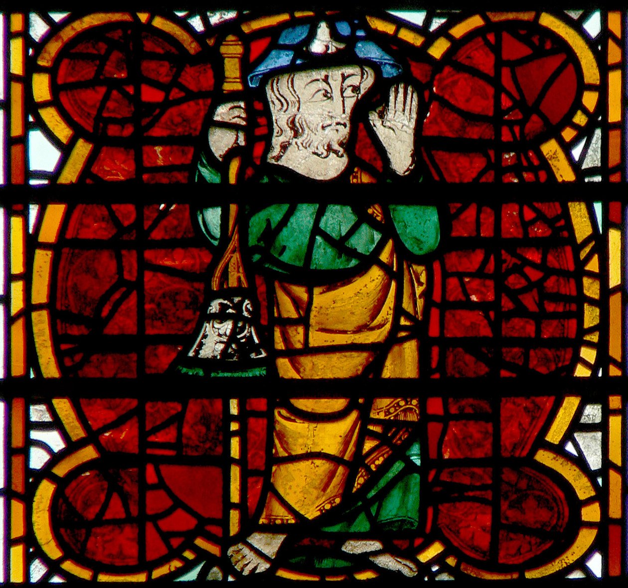 Fenêtre c24 représentant Saint Jacques - English School